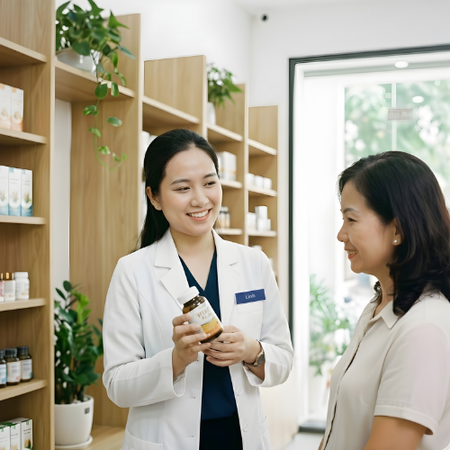 Đo huyết áp và đường huyết